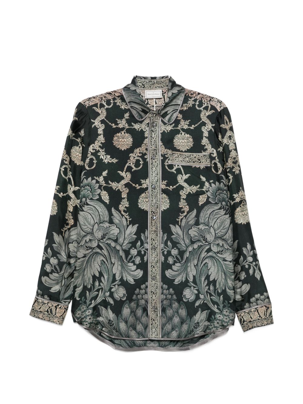 PRINTED SILK SHIRT