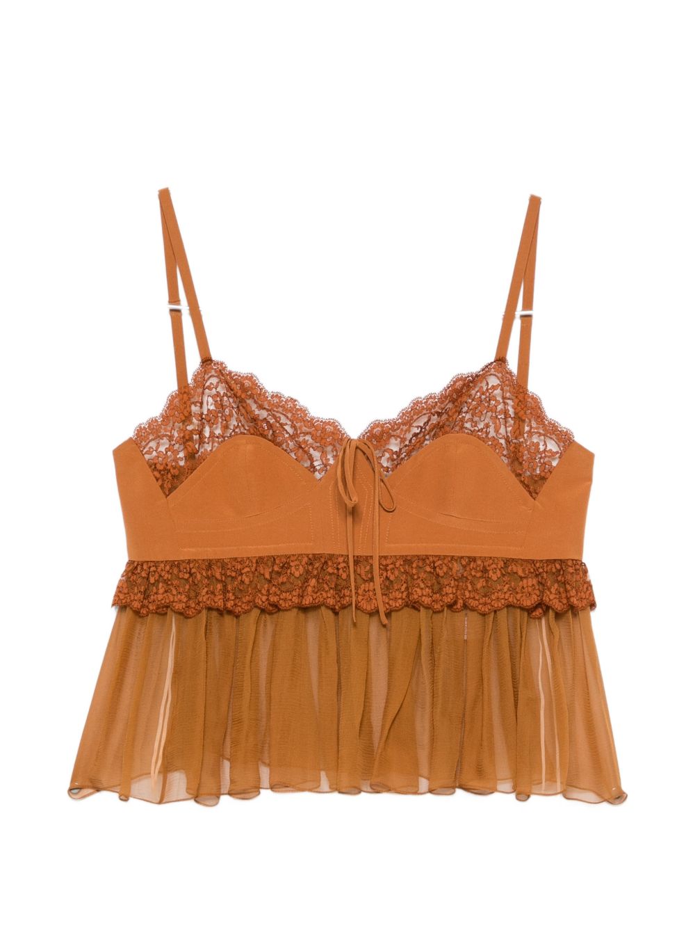 SILK LACED TOP