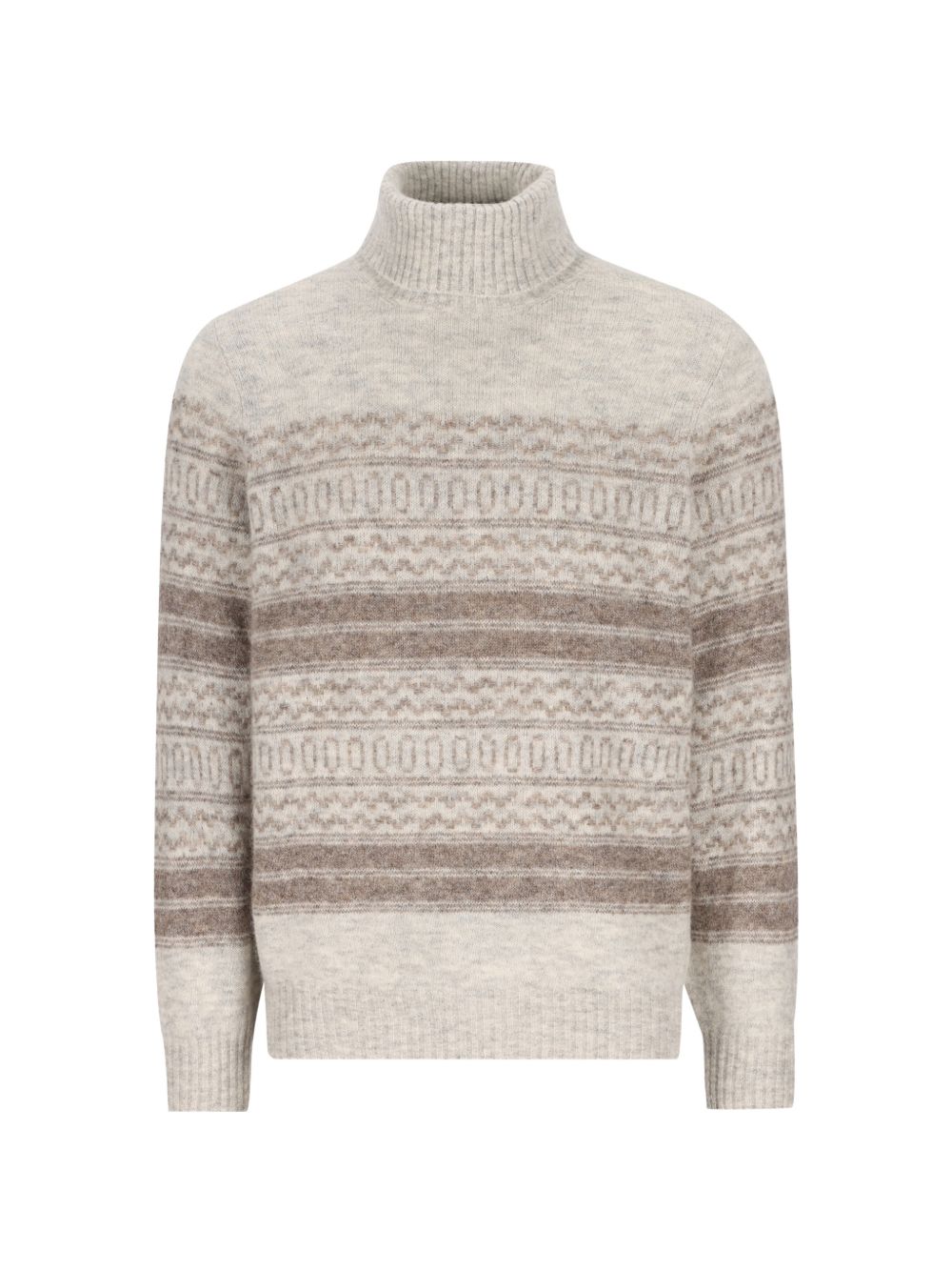 WOOL TURTLE-NECK JUMPER