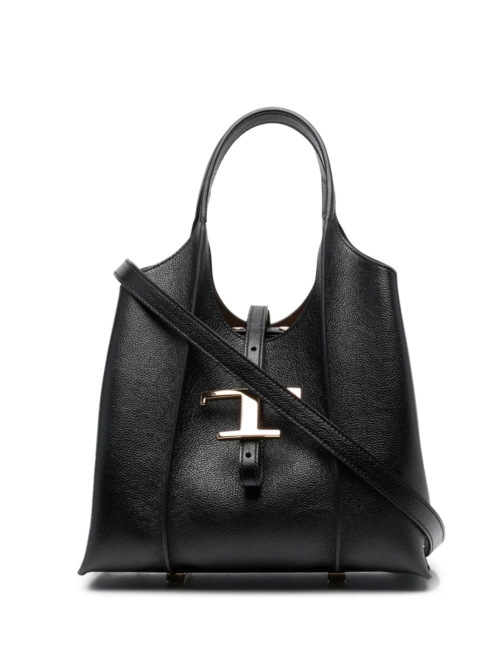T TIMELESS MINI LEATHER TOTE
