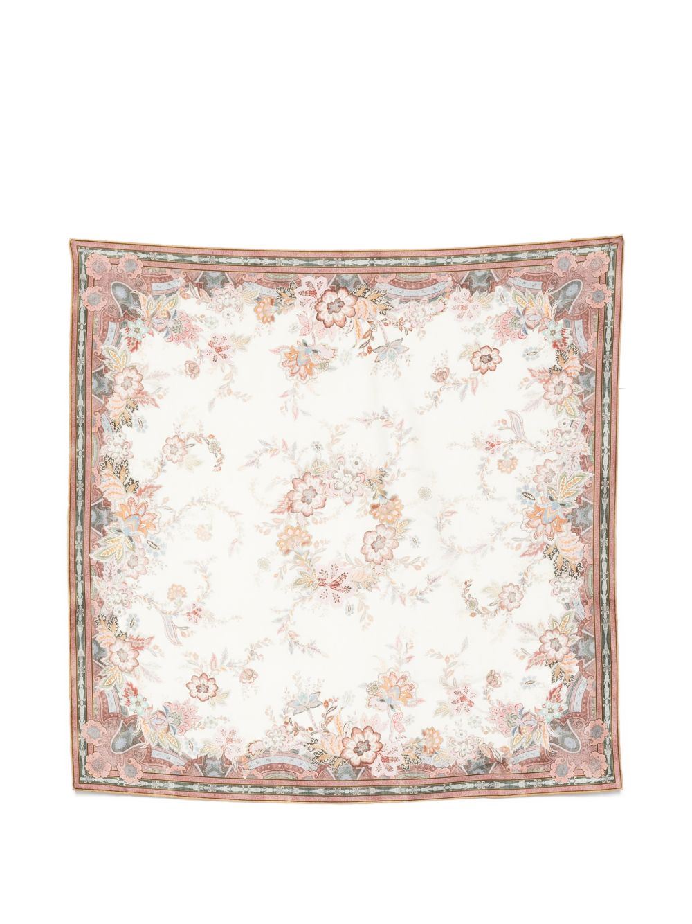 PRINTED SILK FOULARD