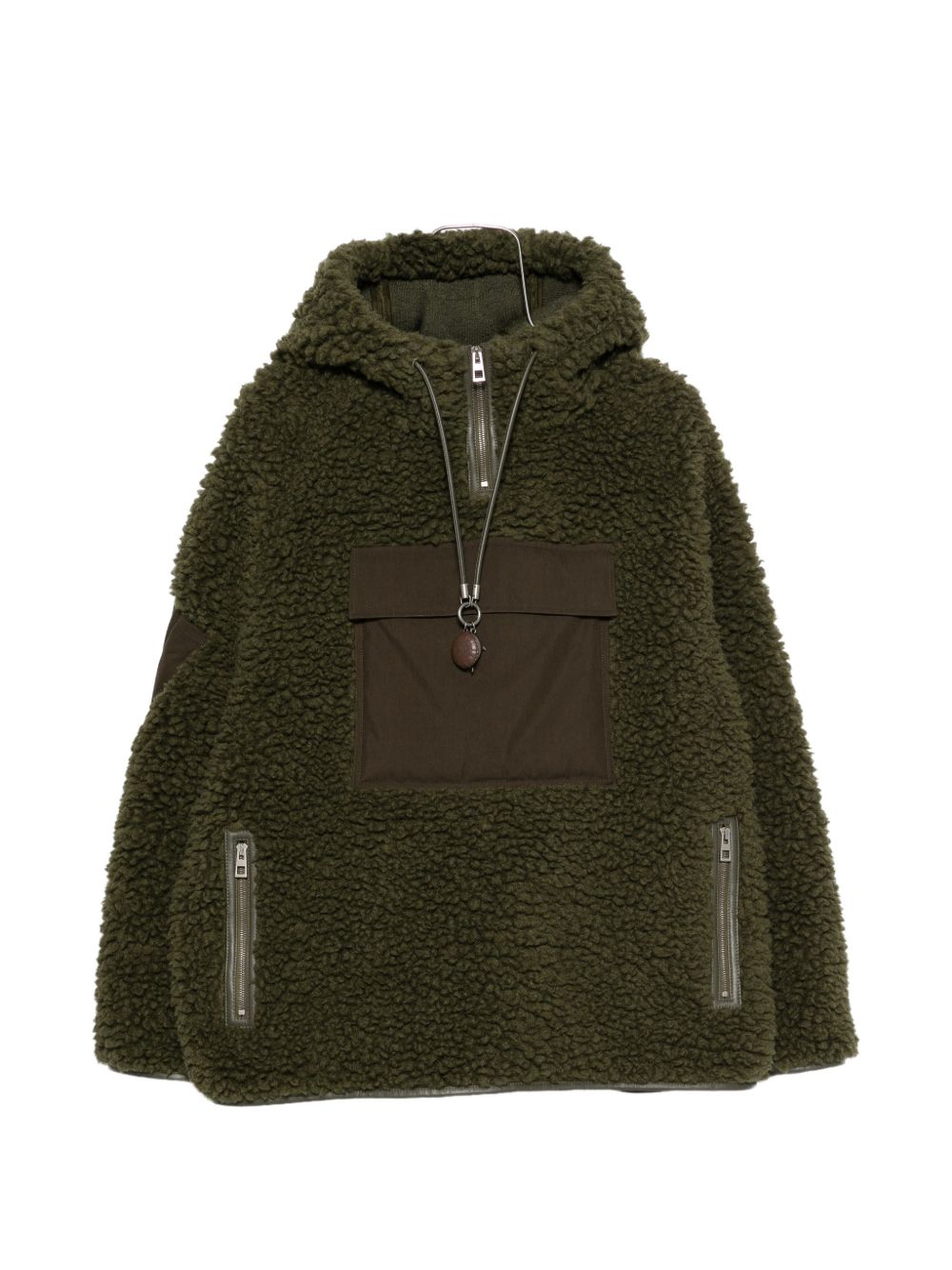WOOL BLEND BLOUSON JACKET