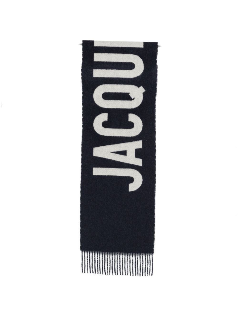 LOGO WOOL SCARF
