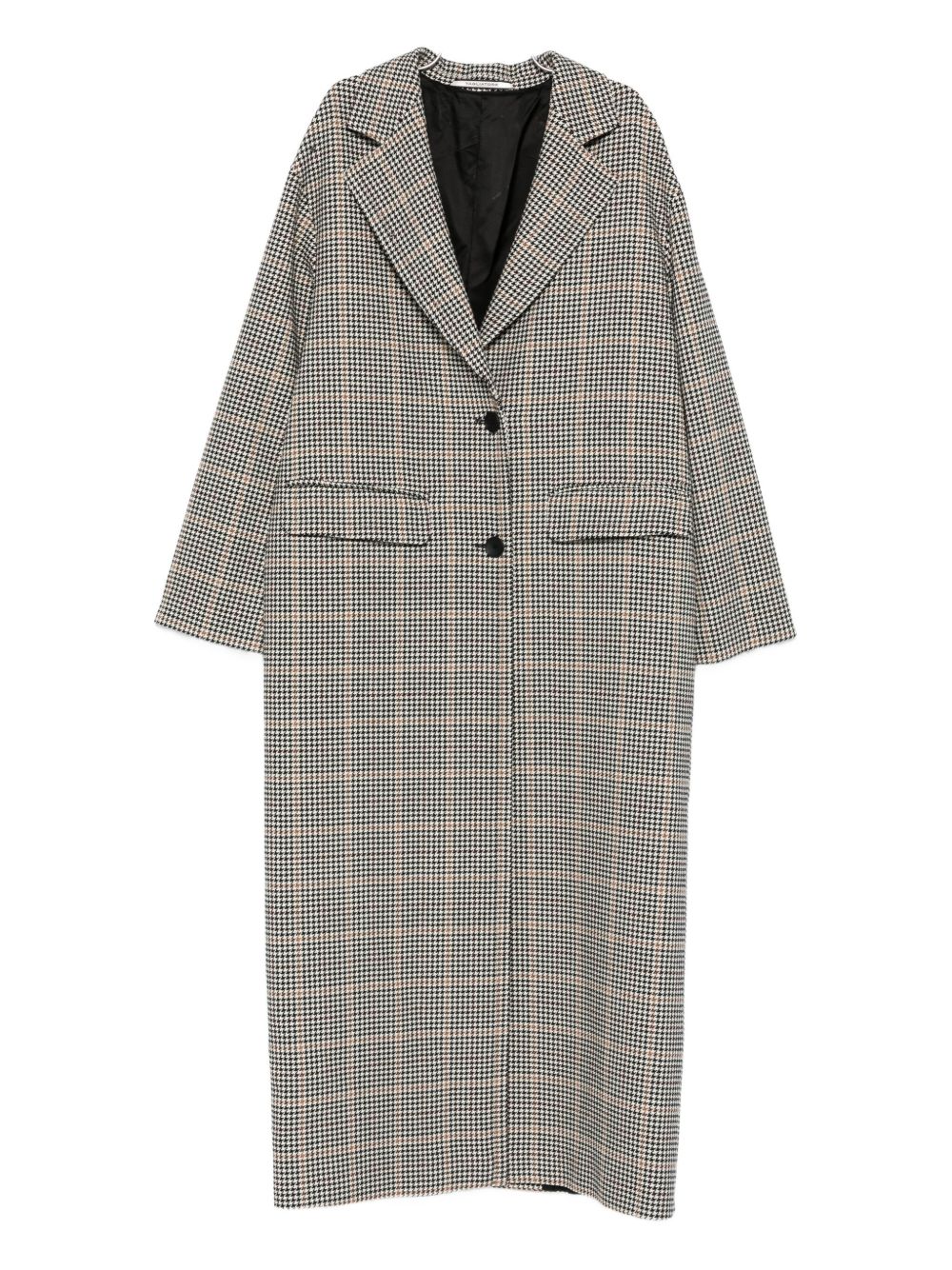 WOOL SINGLE-BREASTED COAT