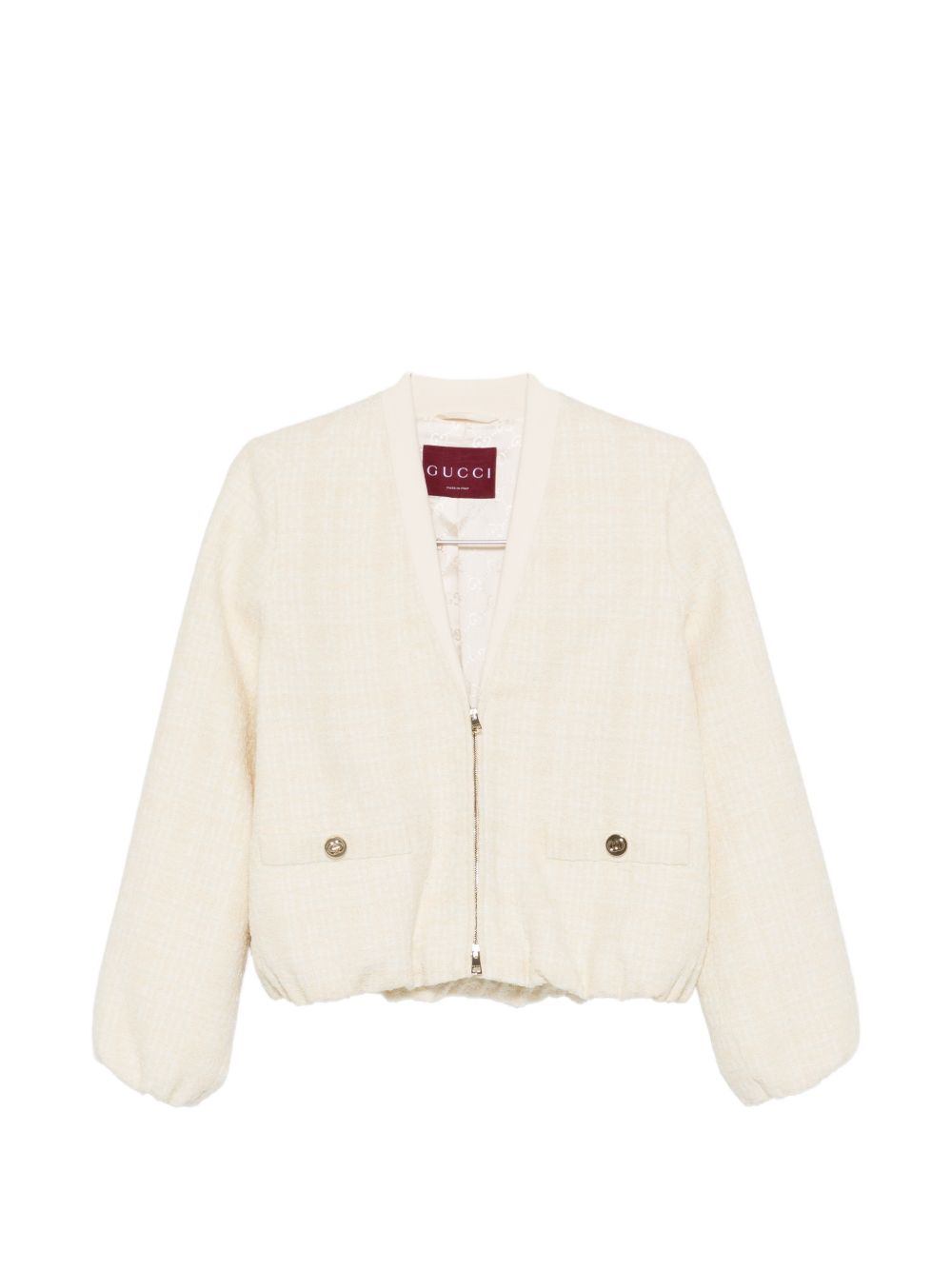 COTTON TWEED JACKET