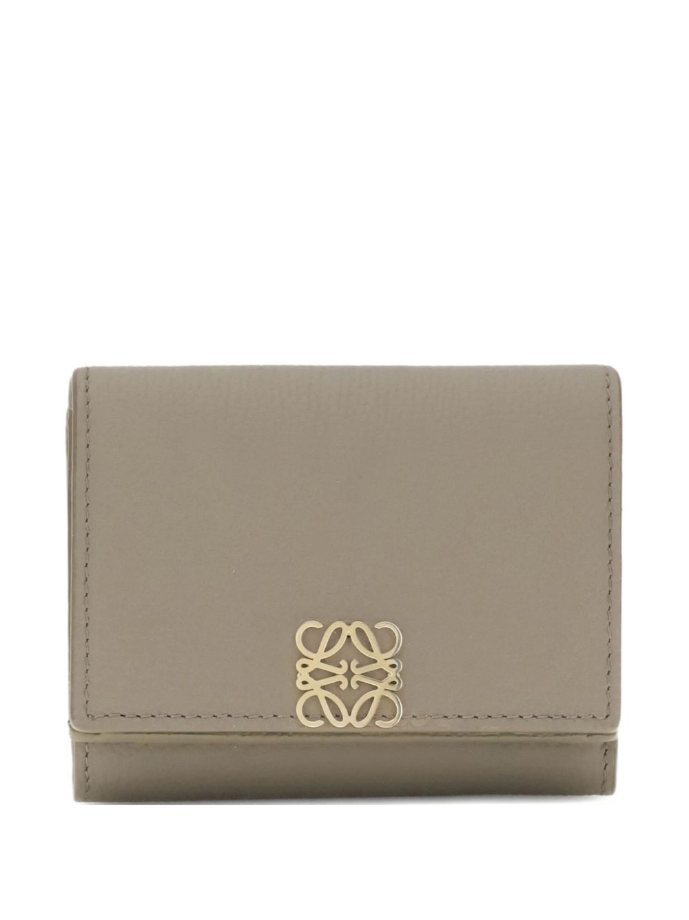 LOEWE · ANAGRAM LEATHER TRIFOLD WALLET