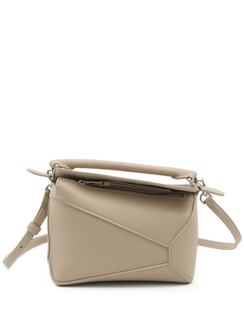 PUZZLE EDGE MINI LEATHER HANDBAG