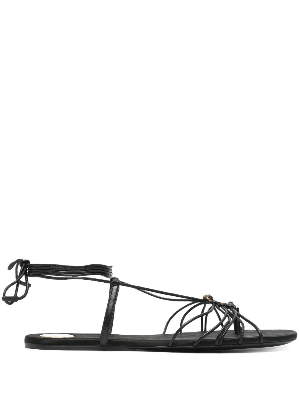 BABYLONE SATIN SANDALS