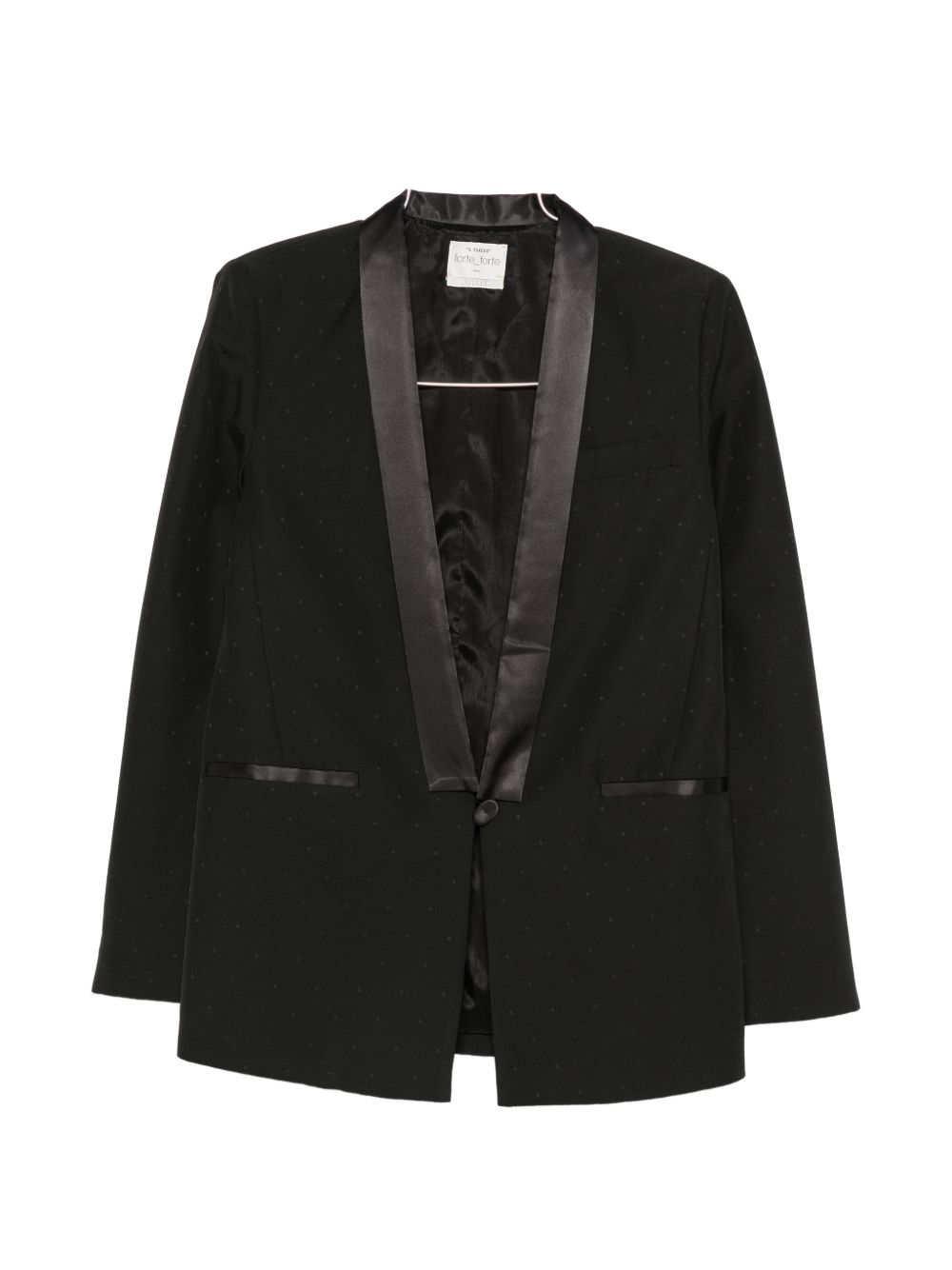 WOOL BLEND SMOKING JACKET