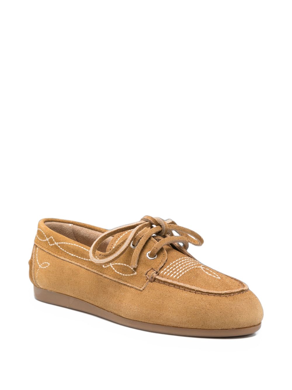 LEATHER BOAT LOAFER