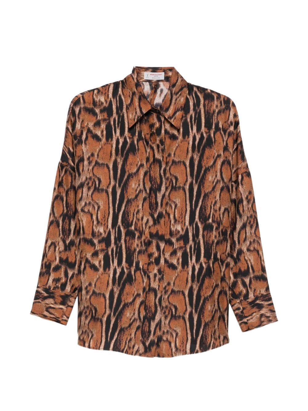 PRINTED SILK SHIRT