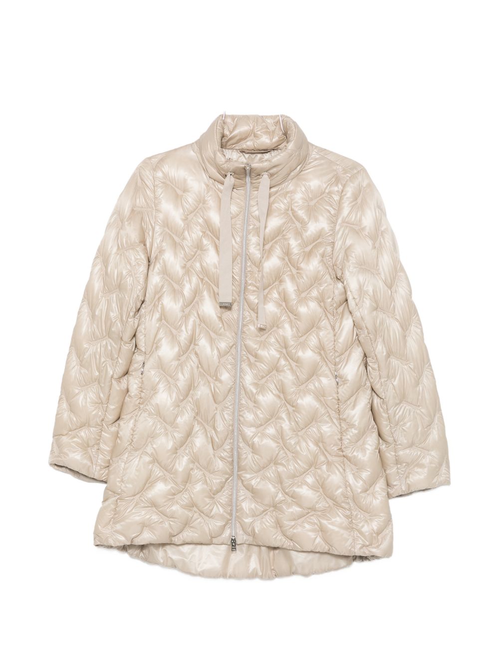 QUILTED MIDI DOWN JACKET