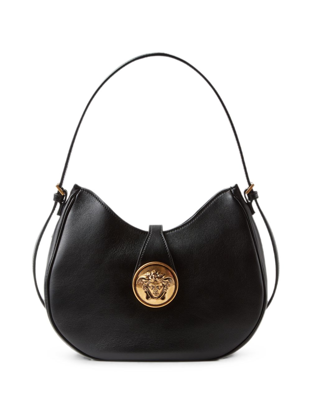 EMBLÈME LEATHER HOBO BAG