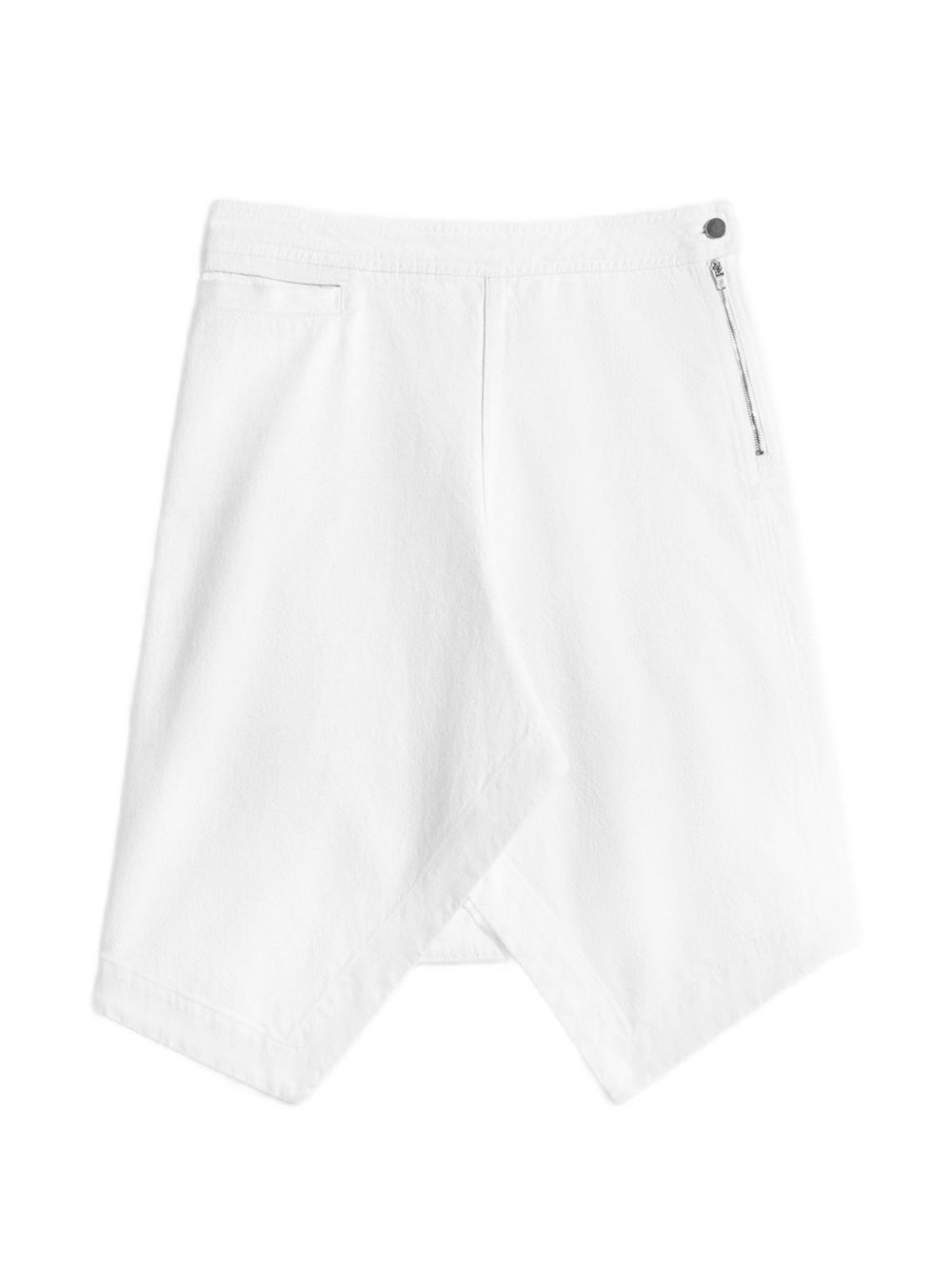 ASYMMETRIC COTTON SKIRT