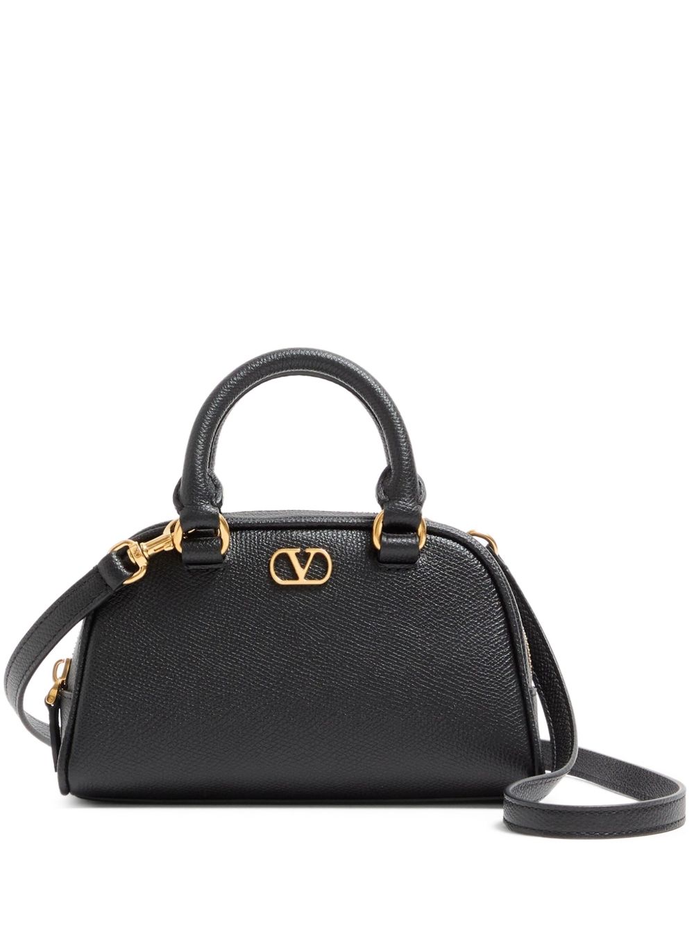 VLOGO SIGNATURE LEATHER MINI BAG