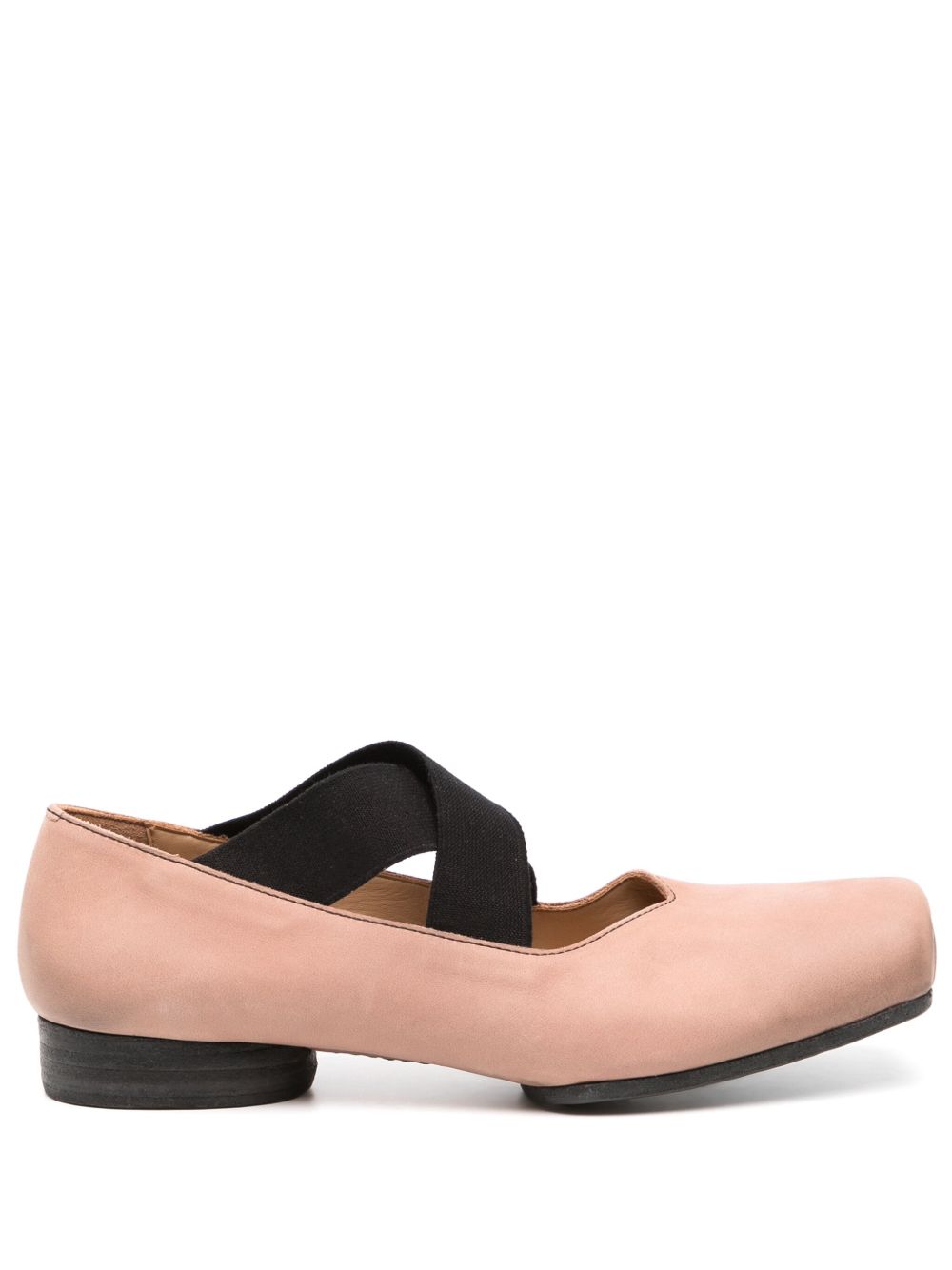 LEATHER BALLET FLATS