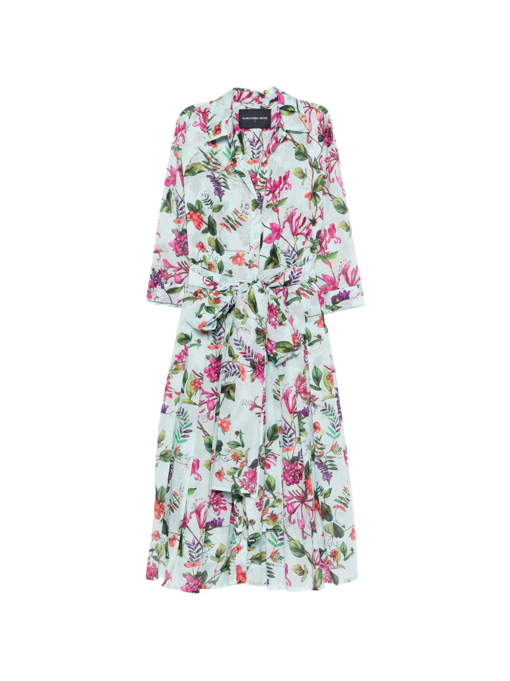 AUDREY COTTON MIDI DRESS