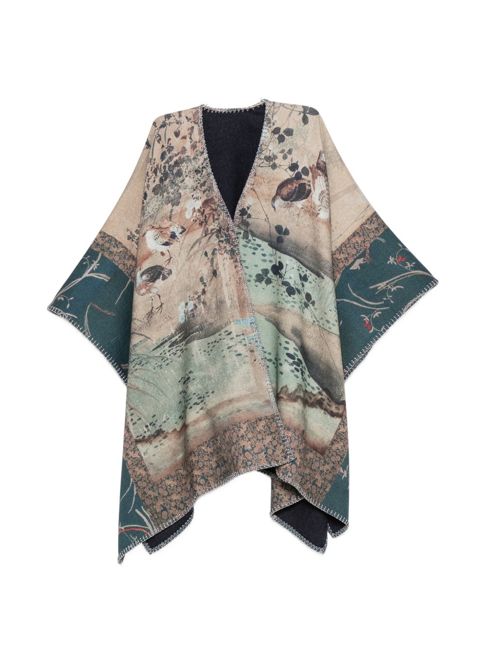 WOOL PONCHO