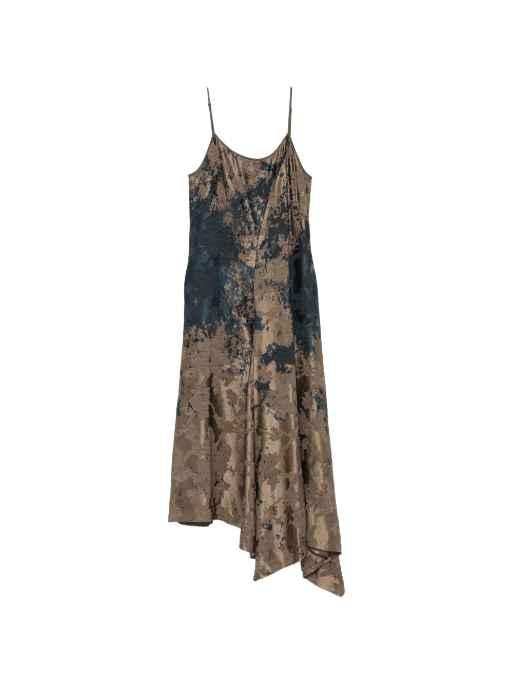 ACRRY LINEN BLEND DRESS