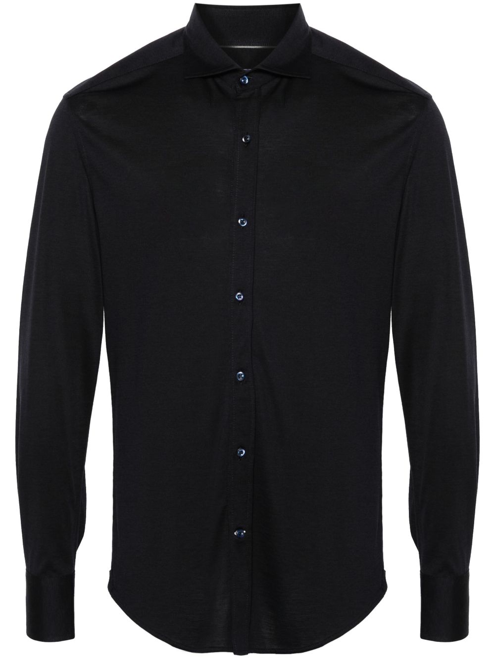 SILK AND COTTON BLEND SHIRT