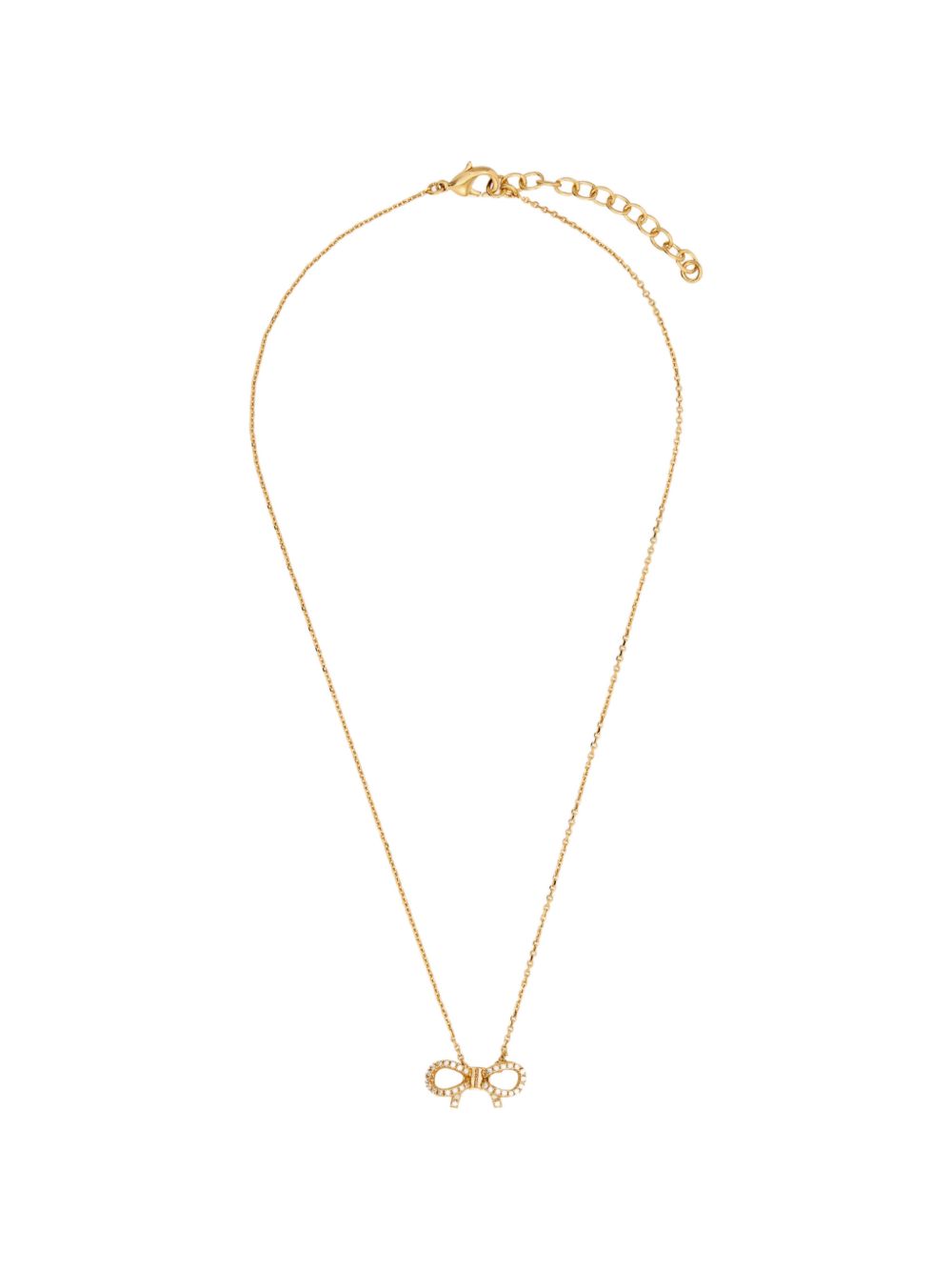 VARA BOW PENDANT NECKLACE