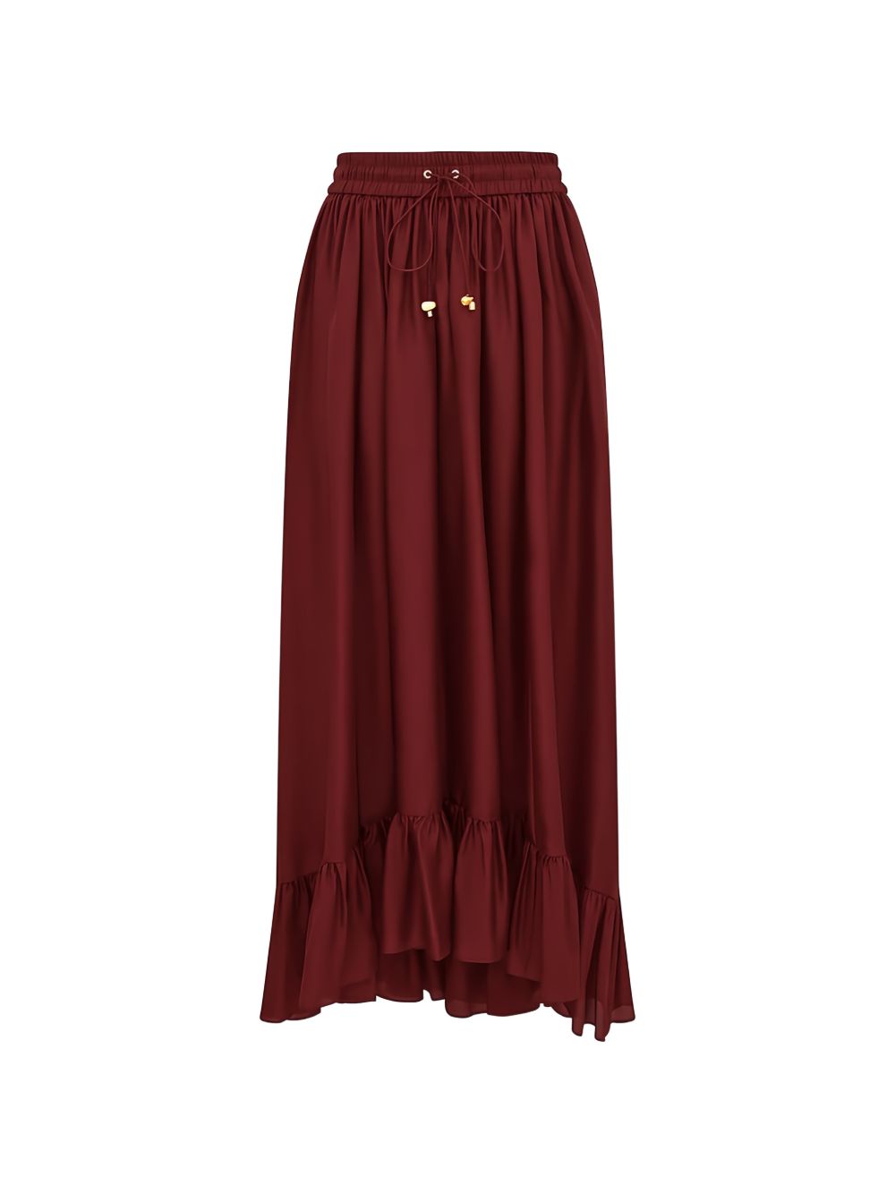 ASTER SILK MAXI SKIRT