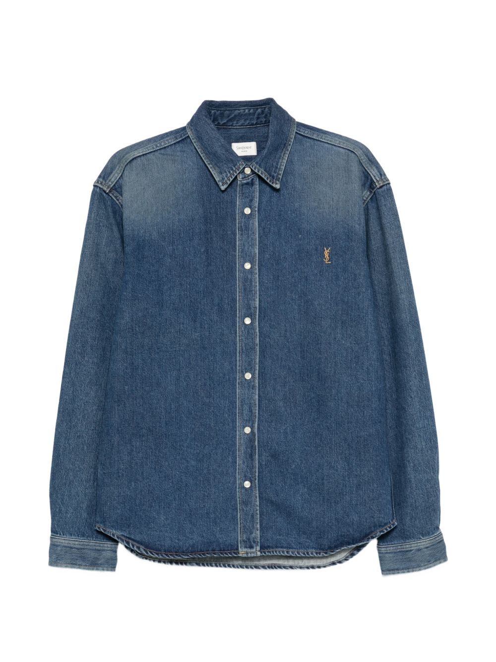 SAINT LAURENT · DENIM COTTON SHIRT