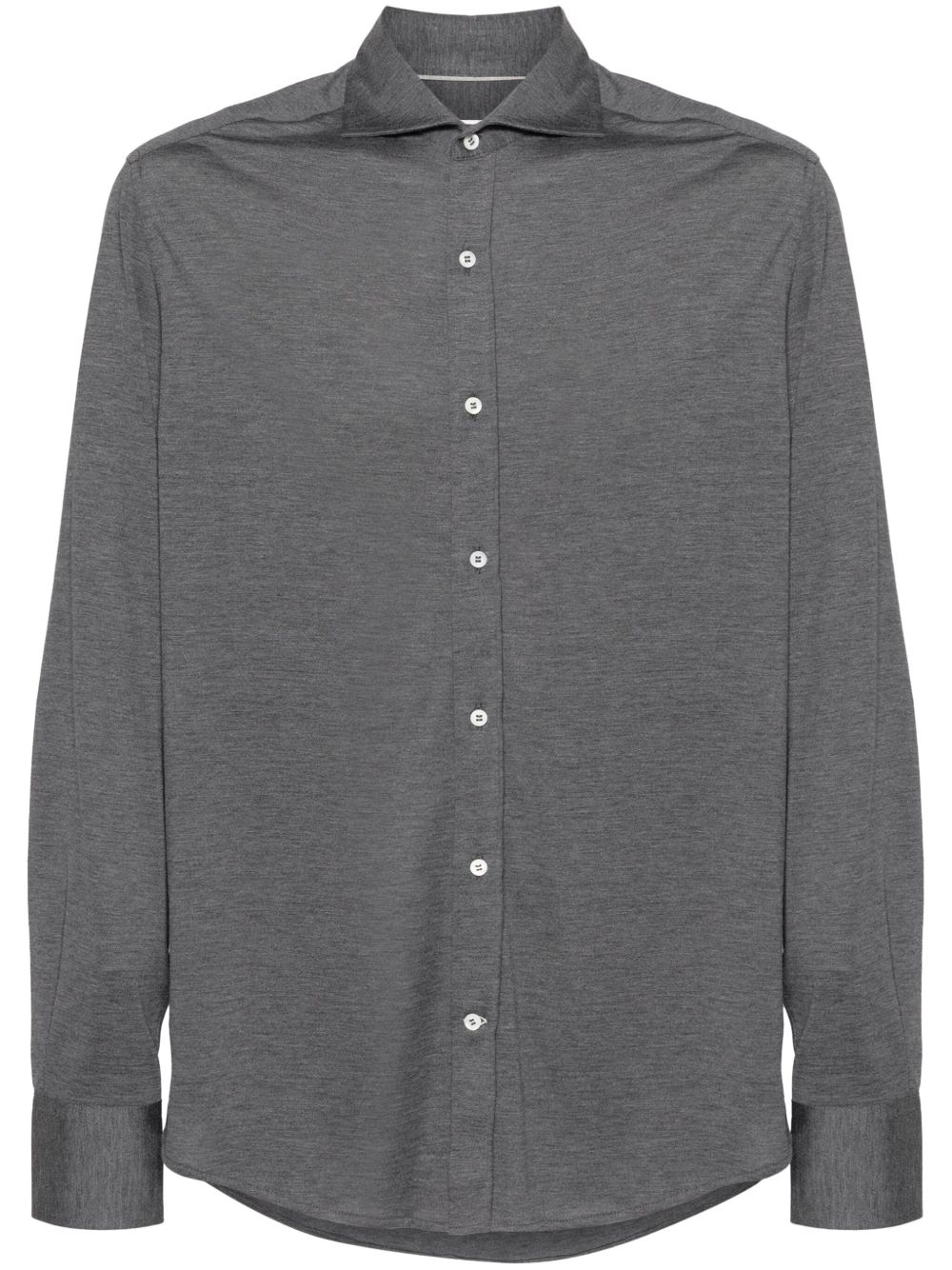 SILK AND COTTON BLEND SHIRT