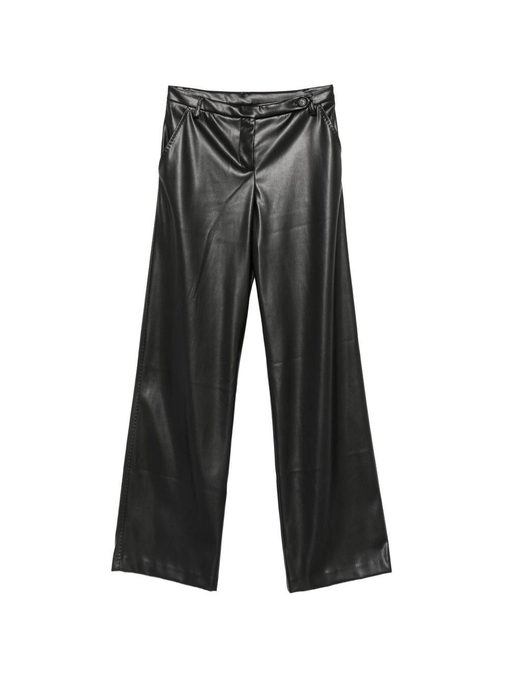 FAUX LEATHER TROUSERS