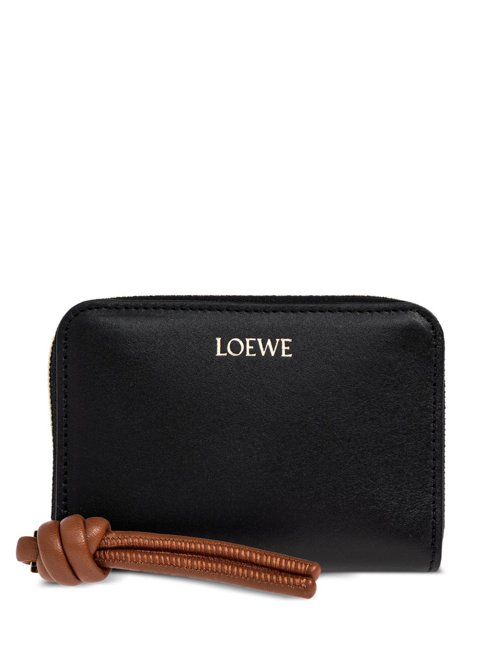 KNOT LEATHER COIN PURSE