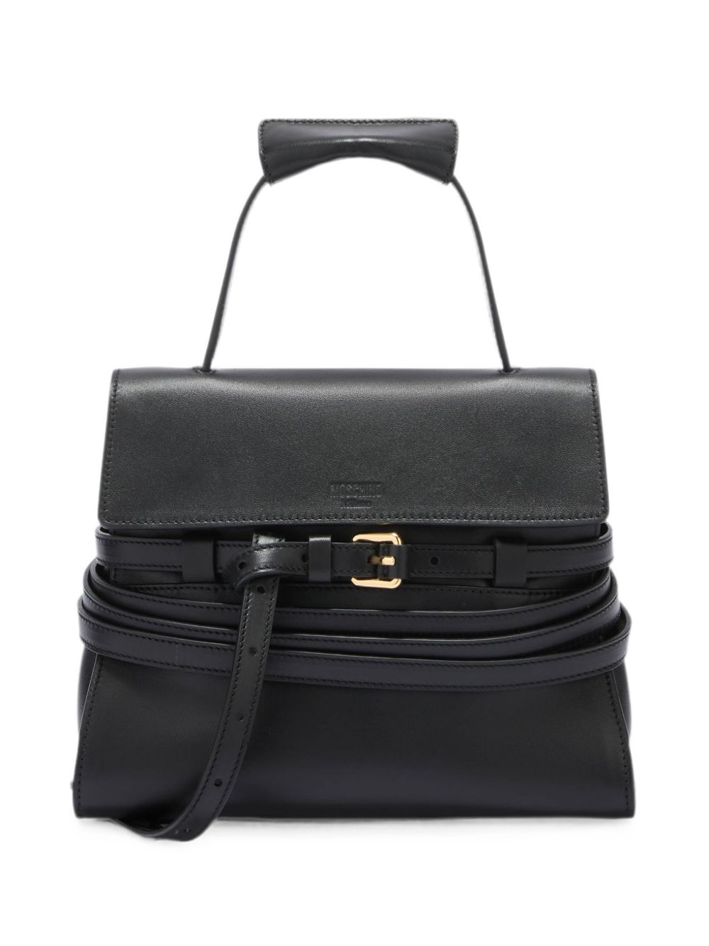 TIE ME LEATHER HANDBAG