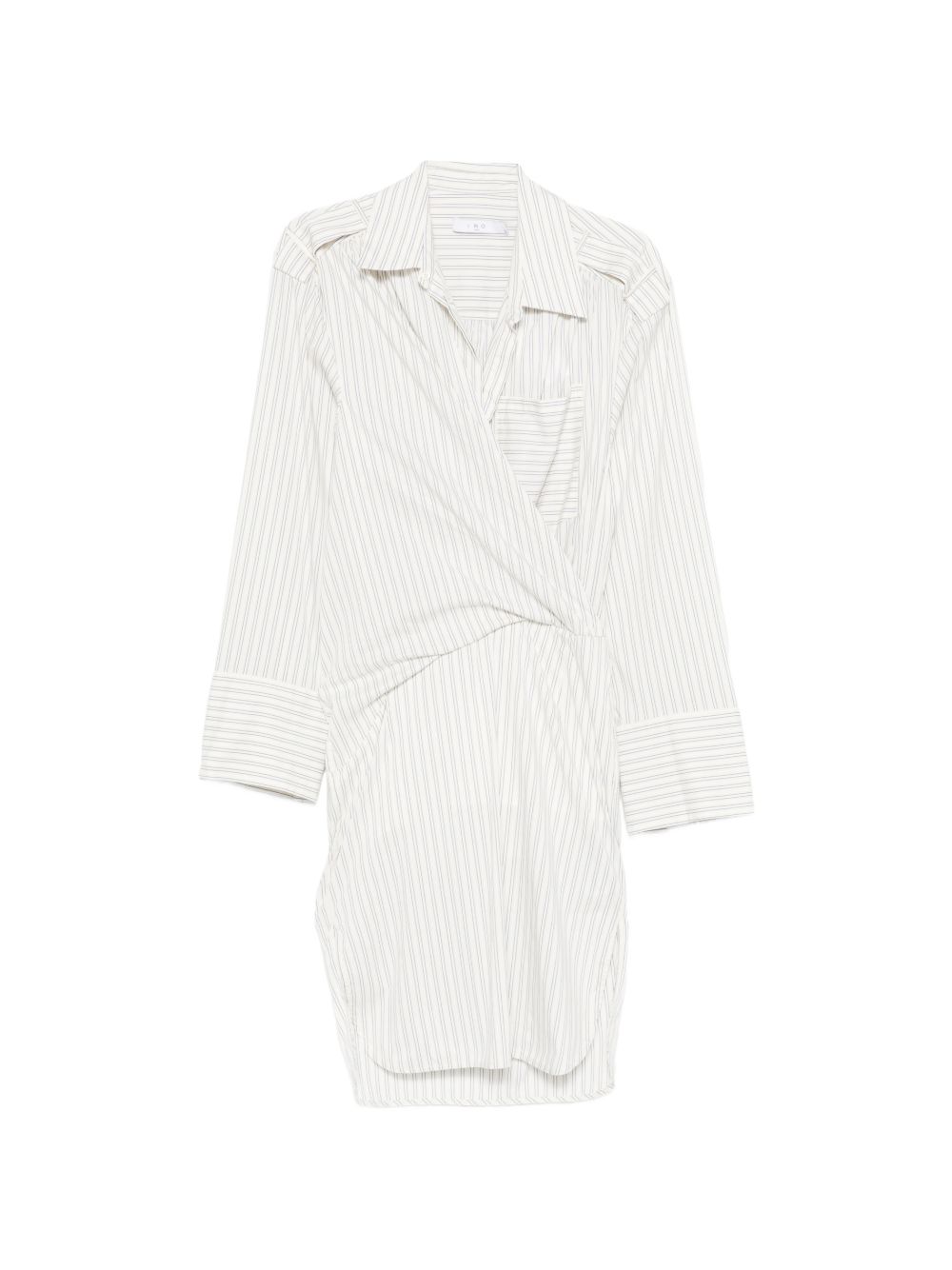 LAZUL STRIPED COTTON DRESS