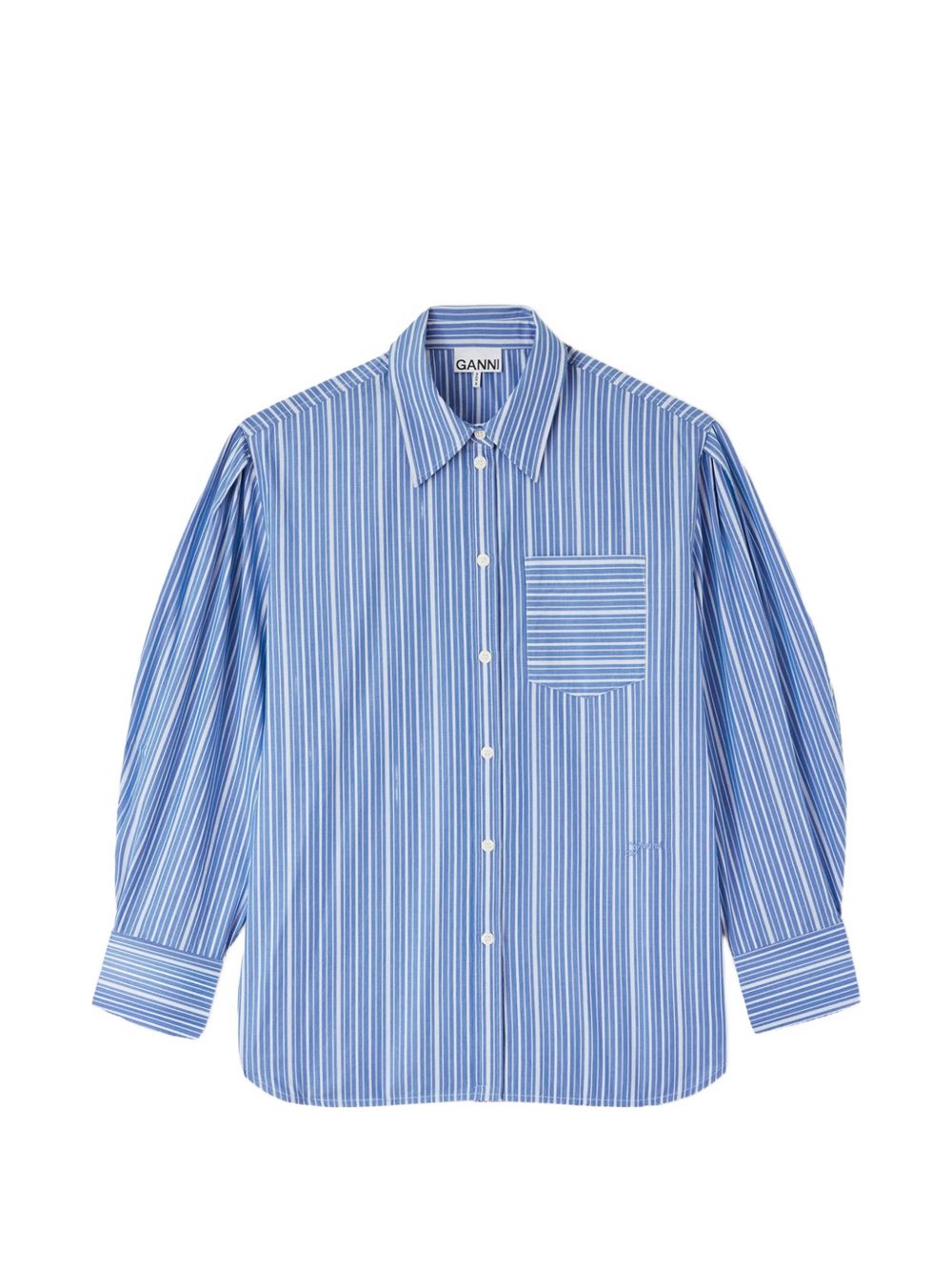 STRIPED ORGANIC COTTON SHIRT