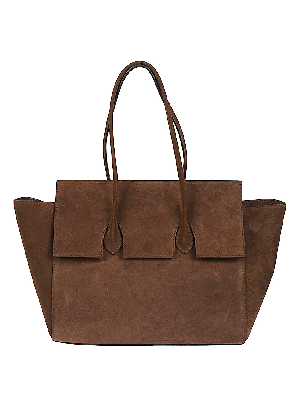 FELICE FLAP LEATHER TOTE BAG