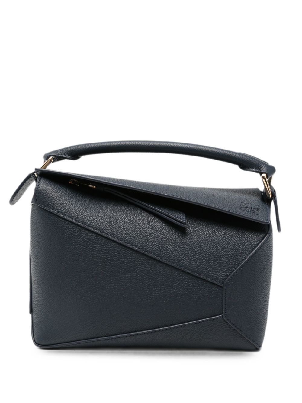 PUZZLE EDGE SMALL LEATHER HANDBAG