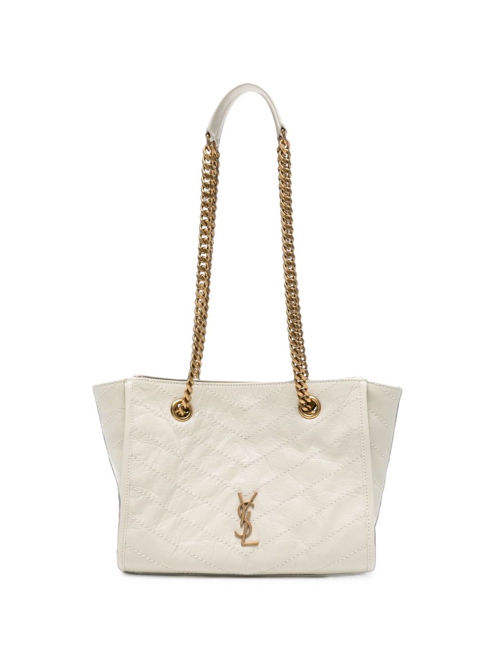 NIKI SMALL LEATHER TOTE BAG