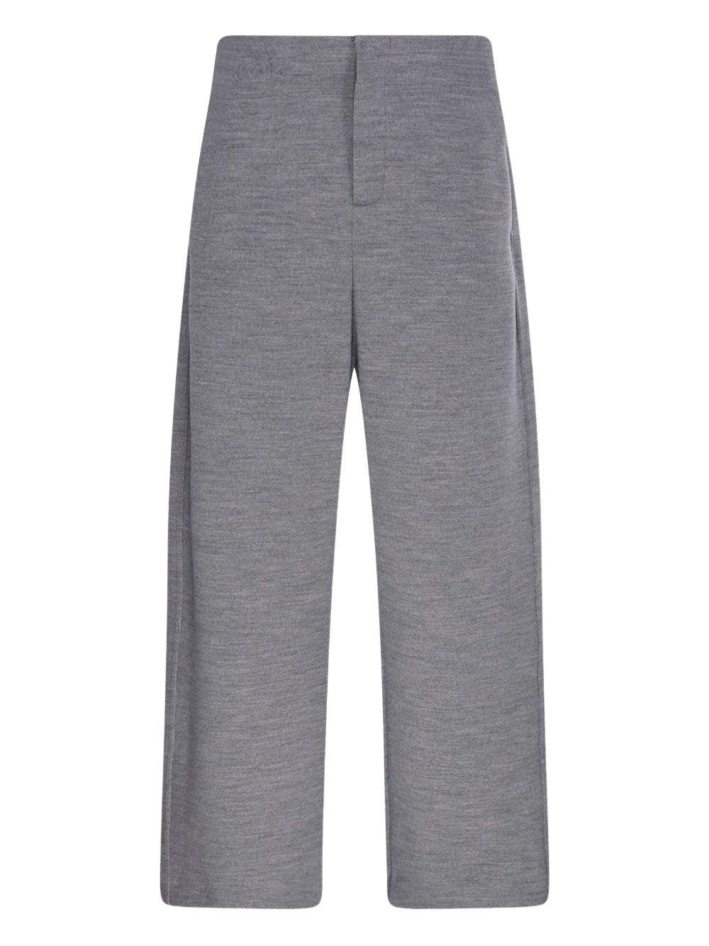 WOOL AND COTTON TROUSERS