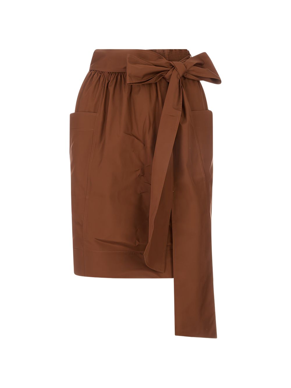 COTTON MIDI SKIRT