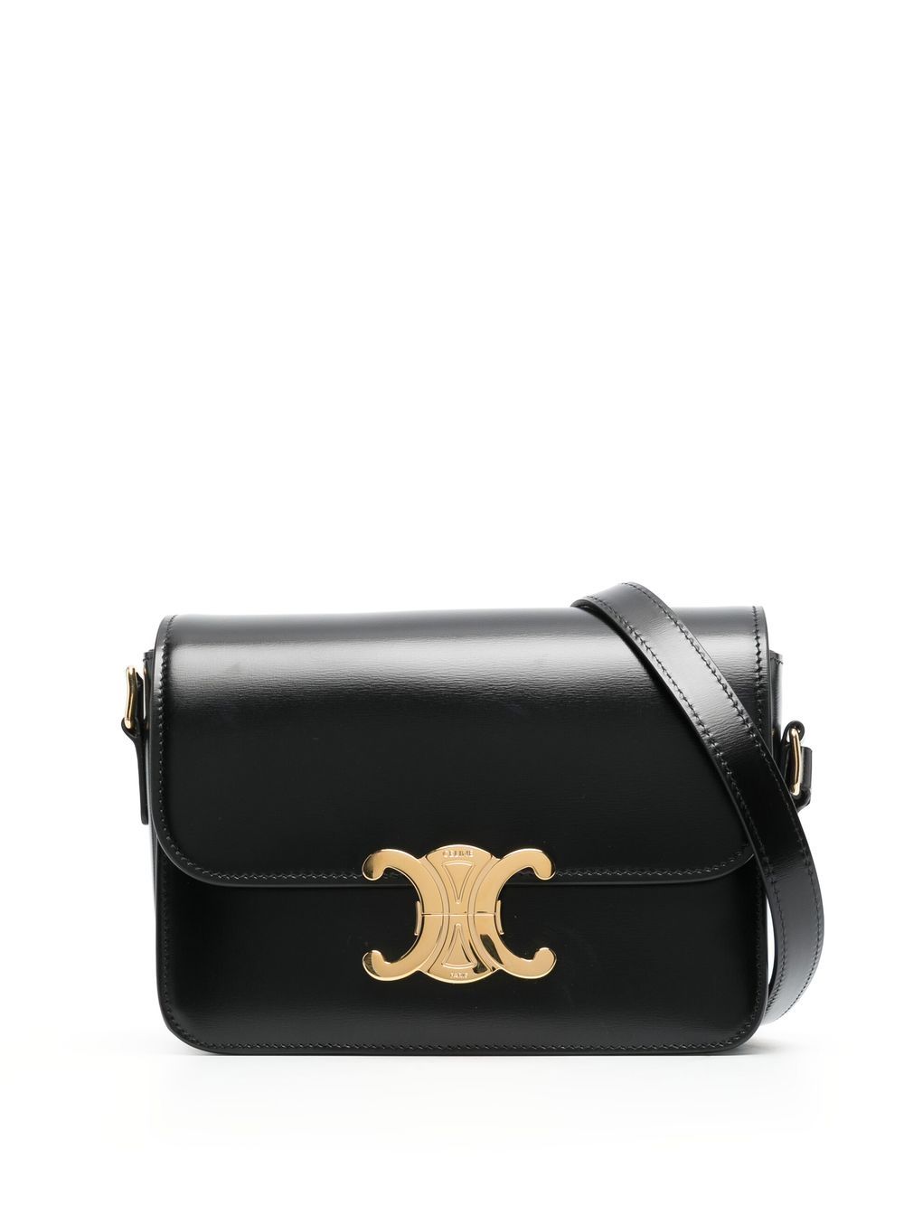 TRIOMPHE LEATHER CROSSBODY BAG