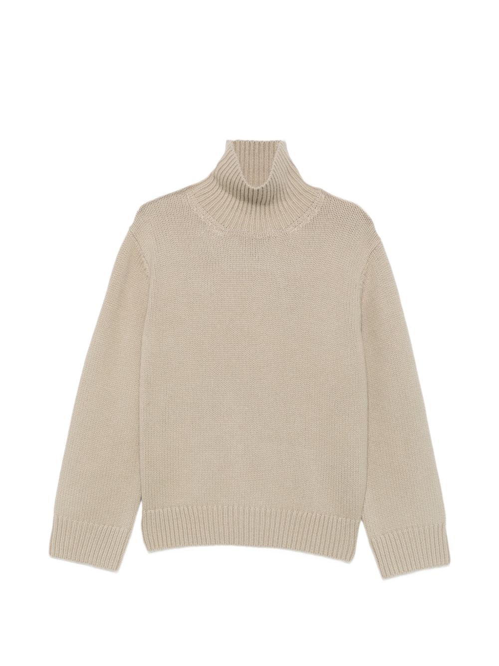 WOOL TURTLE-NECK JUMPER