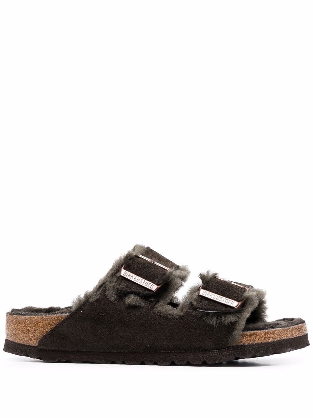 ARIZONA SHEARLING SANDALS