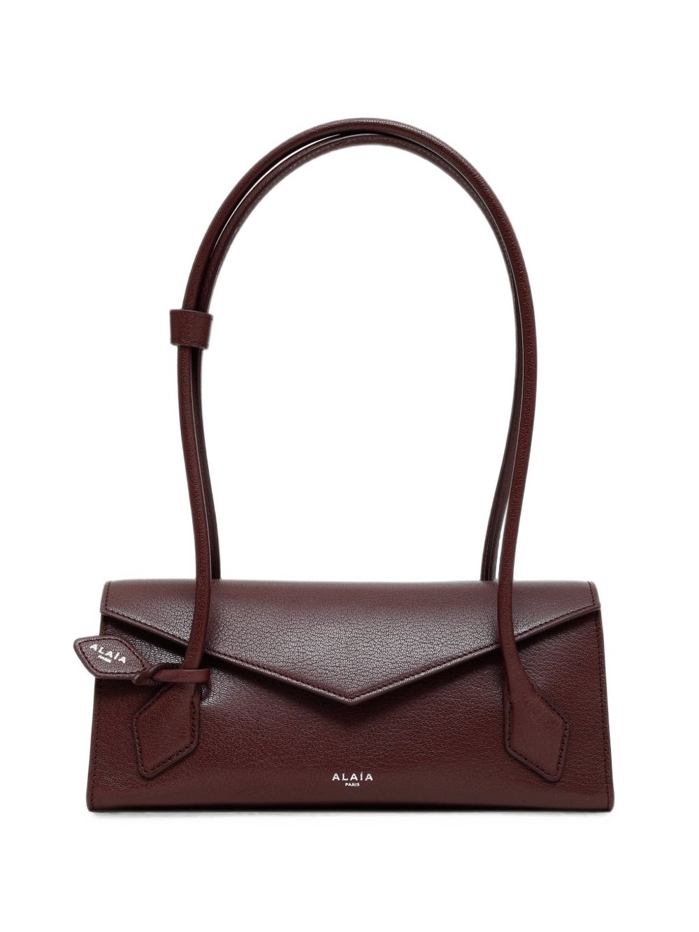 LE TECKEL SMALL LEATHER SHOULDER BAG