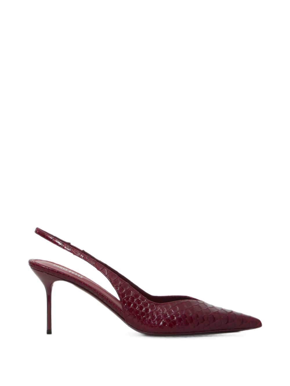 LIDIA LEATHER SLINGBACK PUMPS