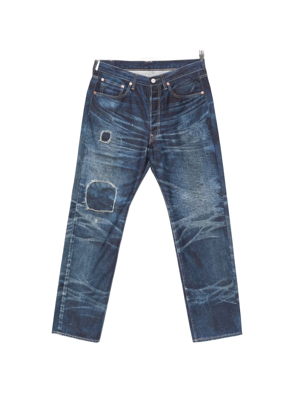 COTTON AND NYLON TROUSERS