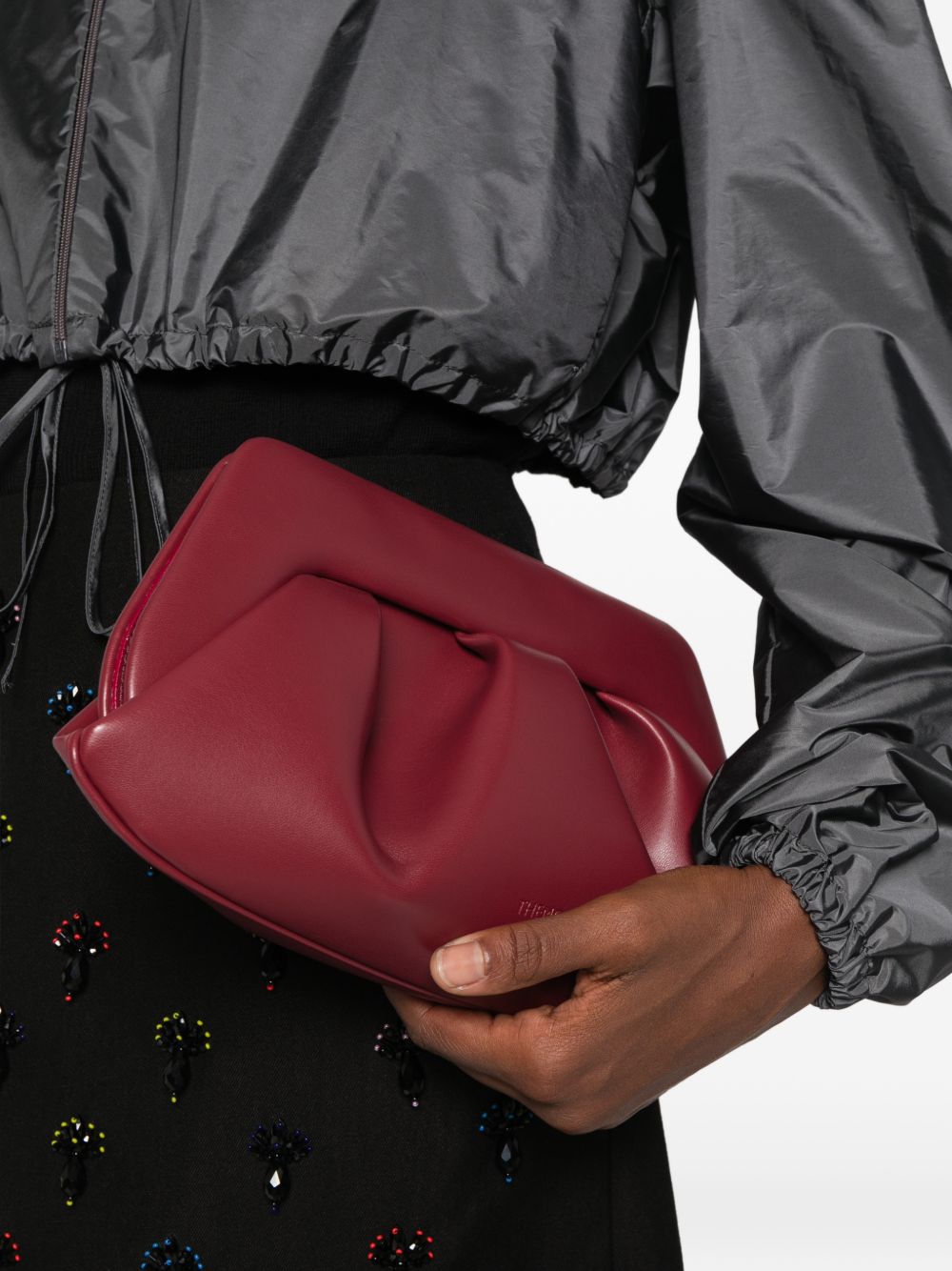 BIOS BAGUETTE VEGAN LEATHER SHOULDER BAG