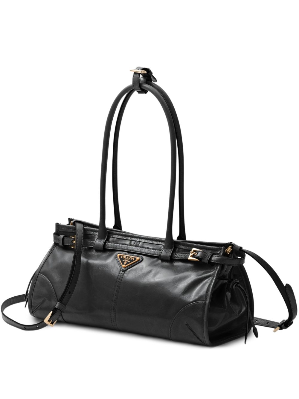 PRADA BONNIE LEATHER HANDBAG