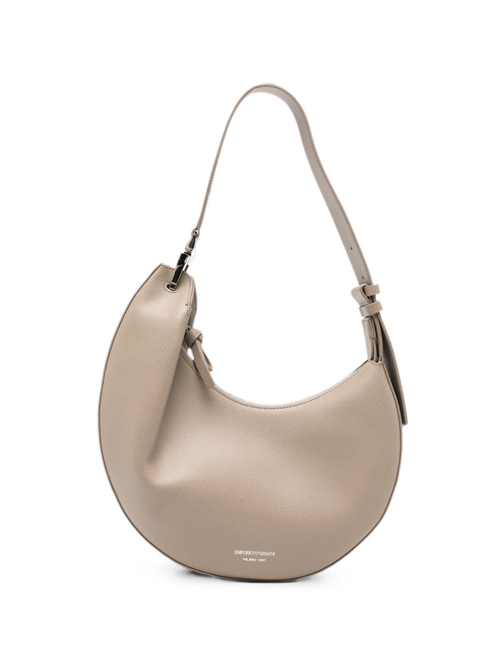 MEDIUM LEATHER HOBO BAG