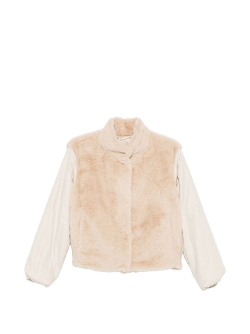 FAUX-FUR BLOUSON JACKET