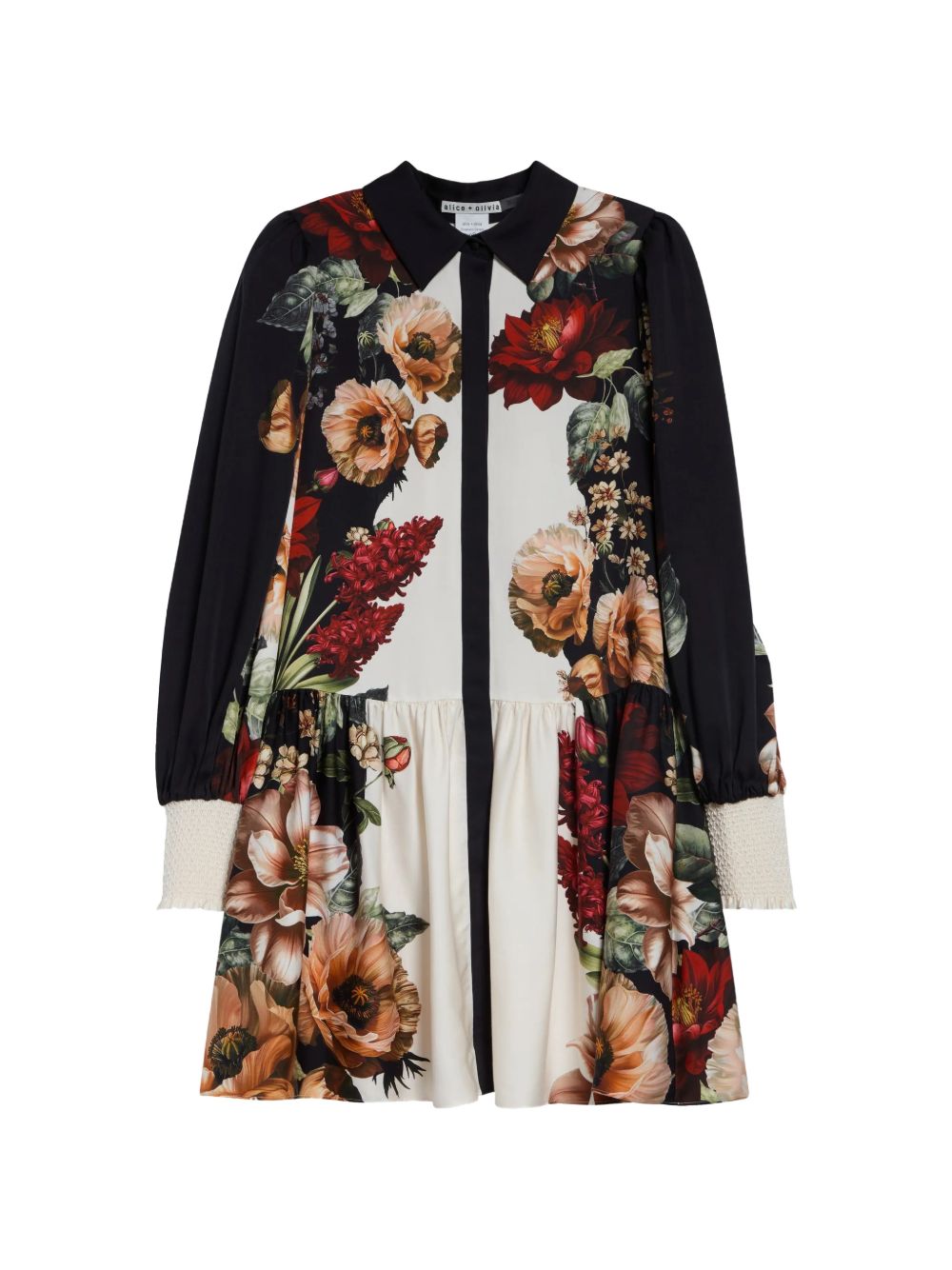 BERTHA PRINTED SHIRT DRESS