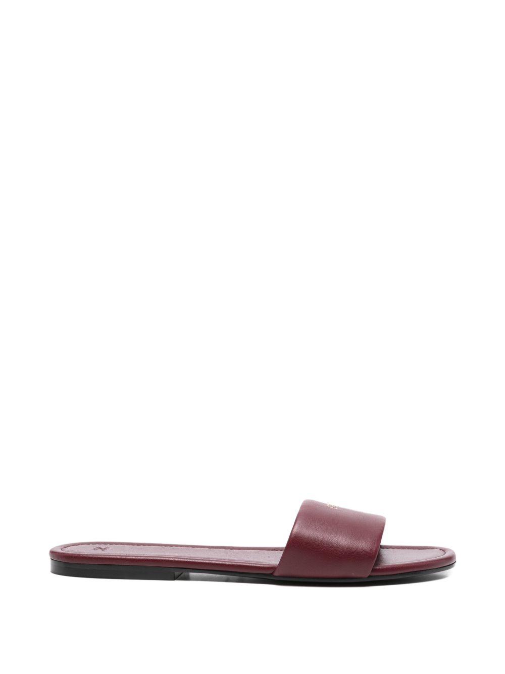 LEATHER FLAT SANDALS